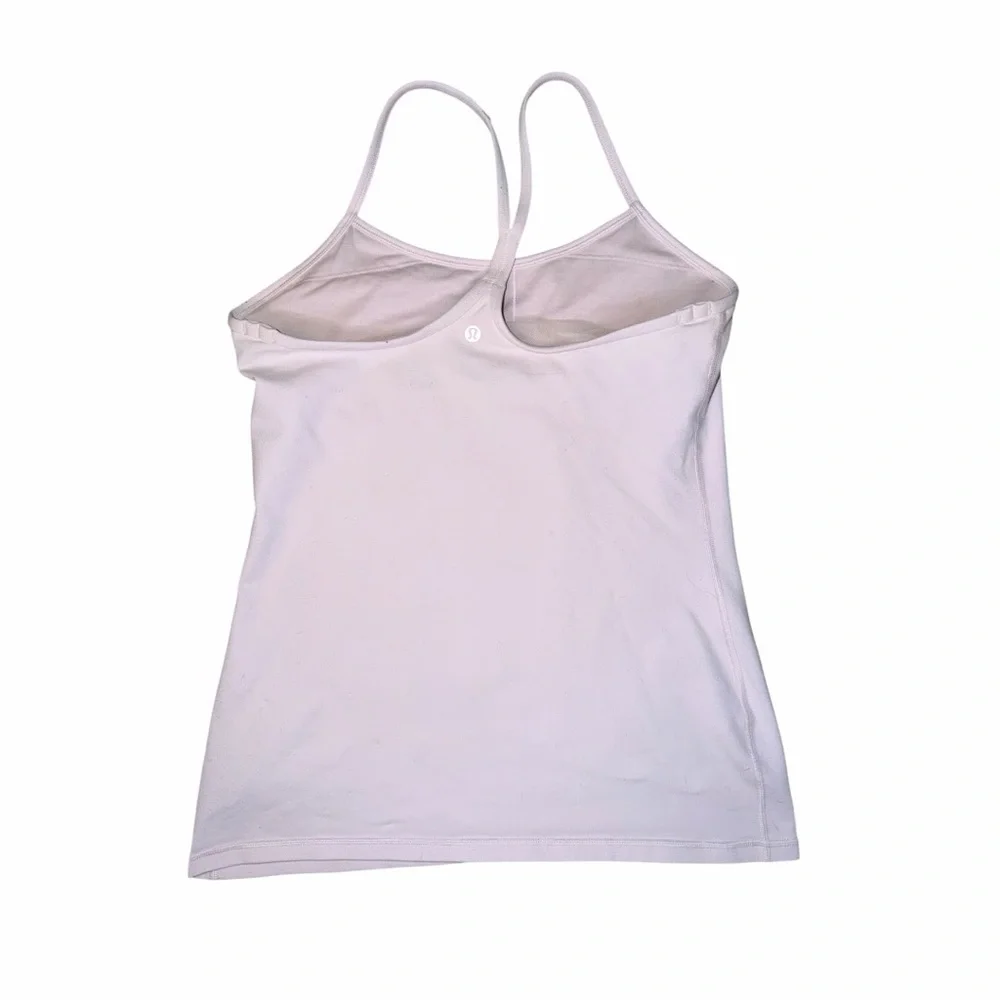 lululemon athletica Pale Pink Double-Strap Tank Top